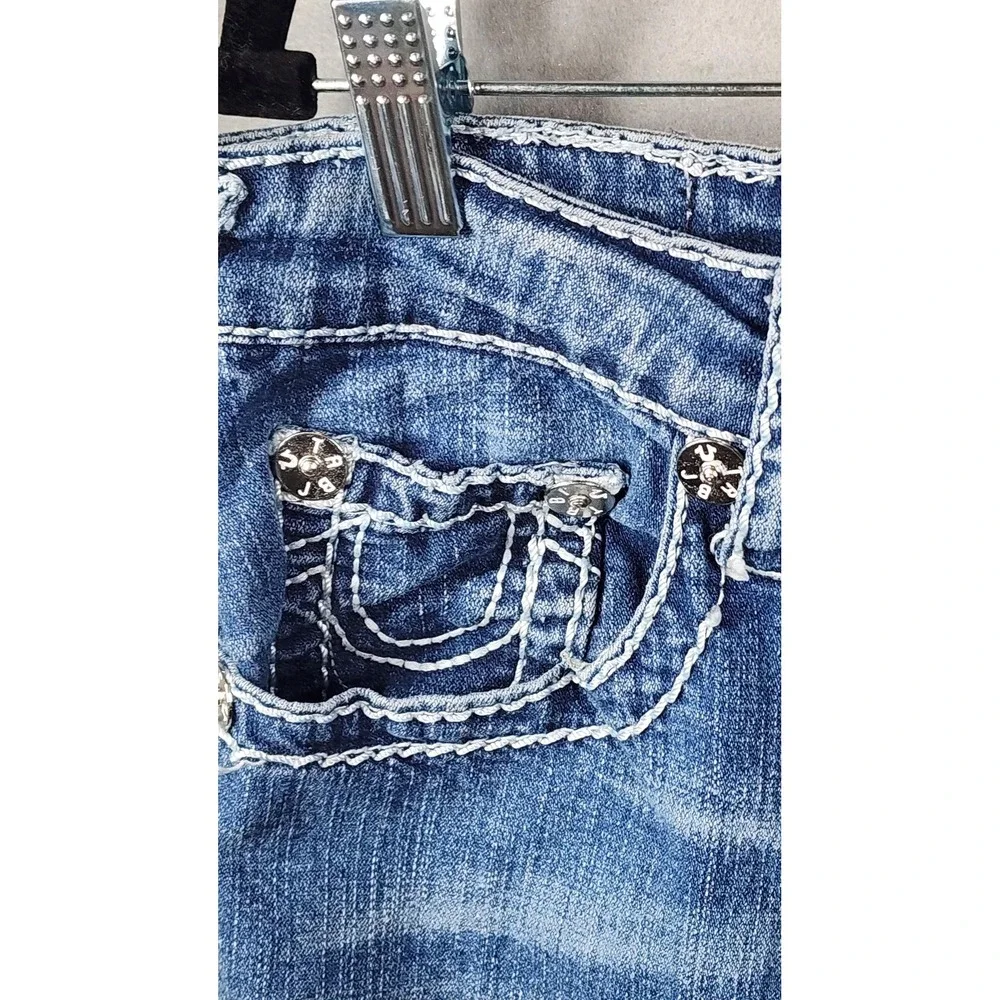 Vintage True Religion Jeans Mens Ricky Big QT Straight Leg Cut Made in‎ USA Y2K